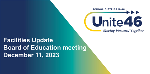 Facilities Update - Dec. 11, 2023