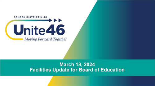Facilities Update - March 18, 2024