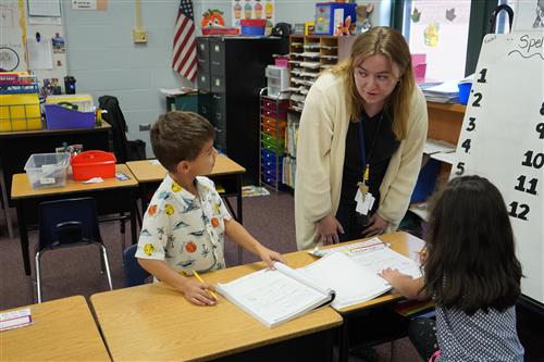 Student Teacher Ashley Arndt