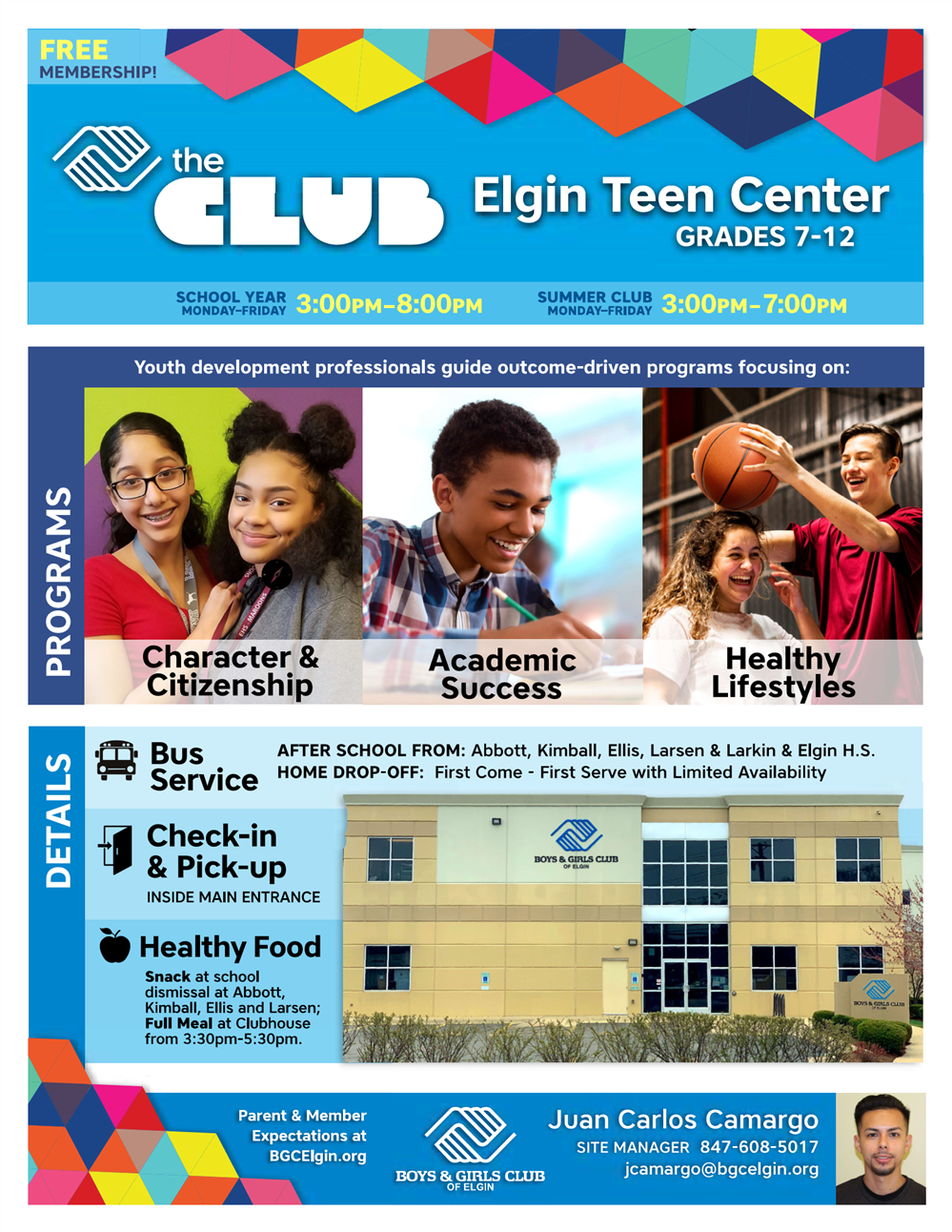 Boys and Girls Club - English