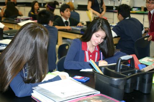 Image of Students in a classroom Image of Students in a classroom