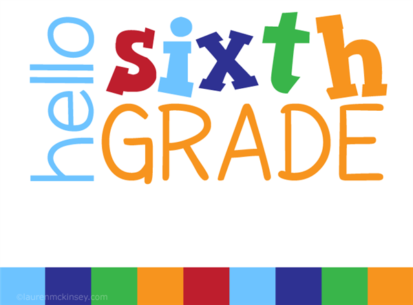 Sixth Grade Sixth Grade