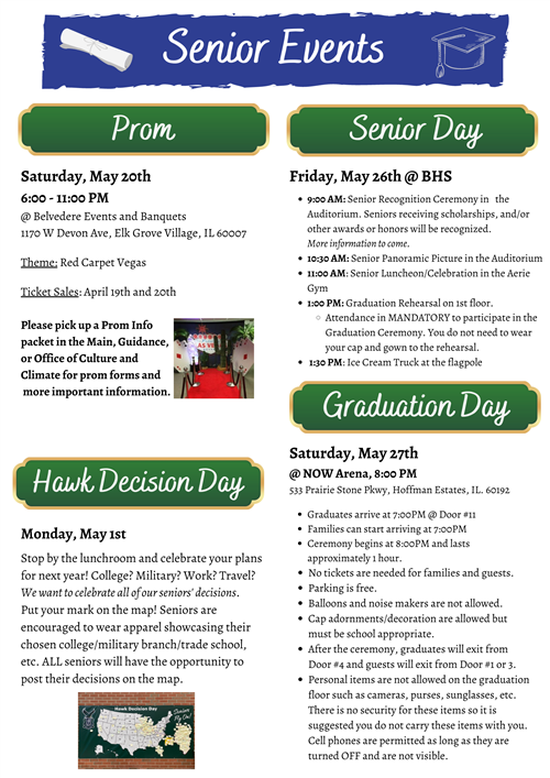 Senior Events