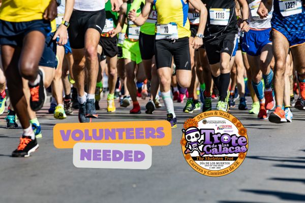  Volunteers Needed for the Skeleton Trot