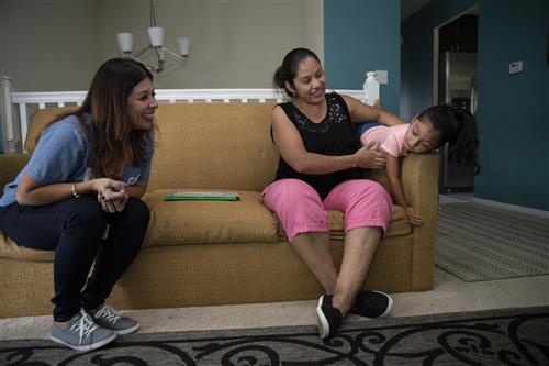 A preschool home visit 